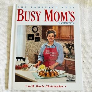 The Pampered Chef Busy Mom's Cookbook Vintage
